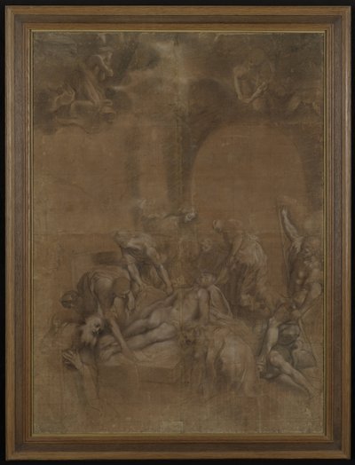 Klagesang over den døde Kristus af Federico Barocci