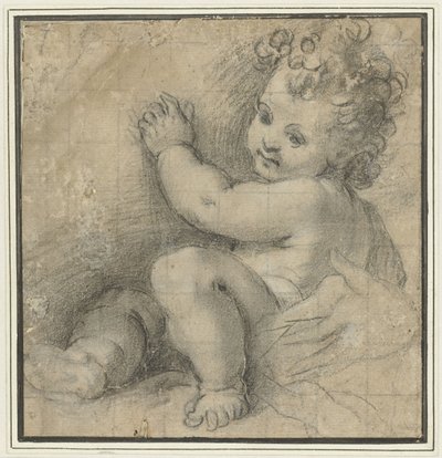 Kristusbarn med Marias hånd af Federico Barocci
