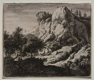 Fire landskaber: Den snoede træbro af Federico Barocci