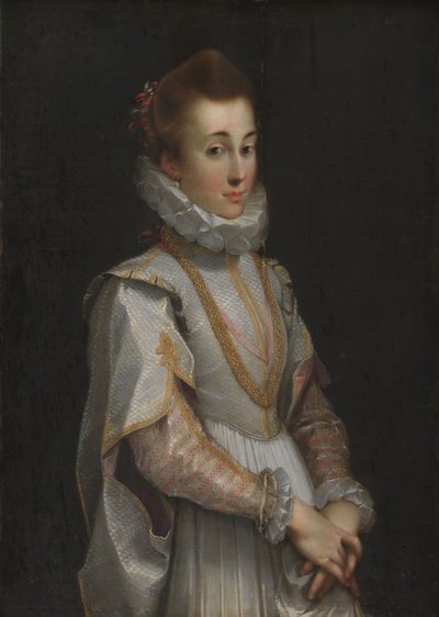 Portræt af en ung dame af Federico Barocci