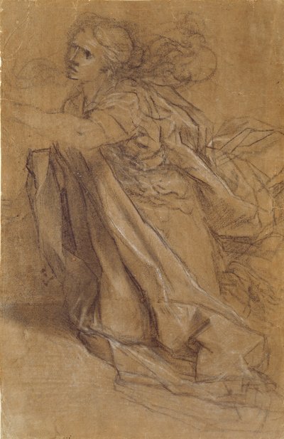 Magdalen, slutningen af 1500-tallet af Federico Barocci