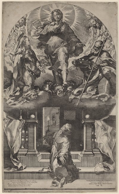 Vision af Sankt Frans af Federico Barocci
