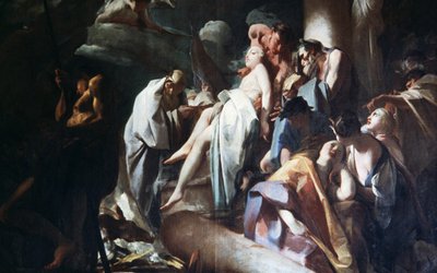 Ofring af Iphigenia af Federico Bencovich
