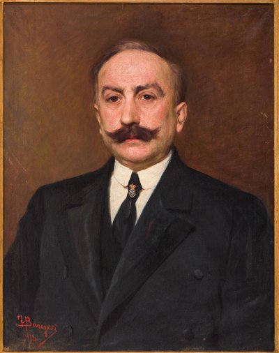 Portræt af en mand, af Federico Bernagozzi (olie på lærred) af Federico Bernagozzi