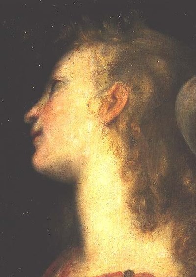 Hovedet af en engel af Federico Fiori Barocci or Baroccio