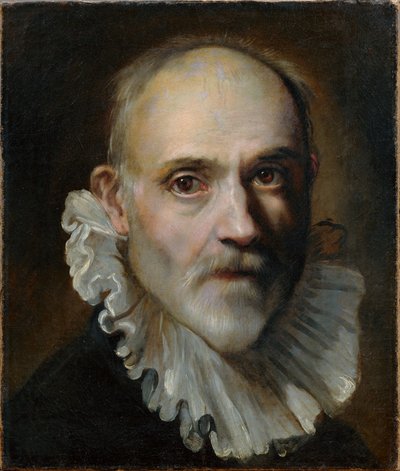 Selvportræt (maleri på lærred) af Federico Fiori Barocci or Baroccio