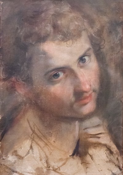 Studie for lederen af St. Judas af Federico Fiori Barocci or Baroccio