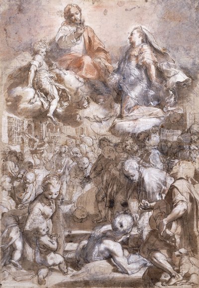 Madonna del Popolo, af Federico Fiori Barocci or Baroccio