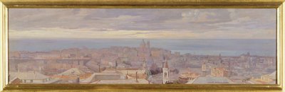 Udsigt over Genova af Federico Maragliano