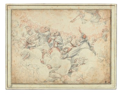 Jomfru Marias himmelfart af Federico Zuccaro