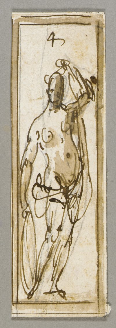Tegning af Federico Zuccaro
