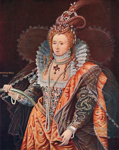 Dronning Elizabeth. Et emblematisk portræt af Zucchero, c1602, 1903 af Federico Zuccaro