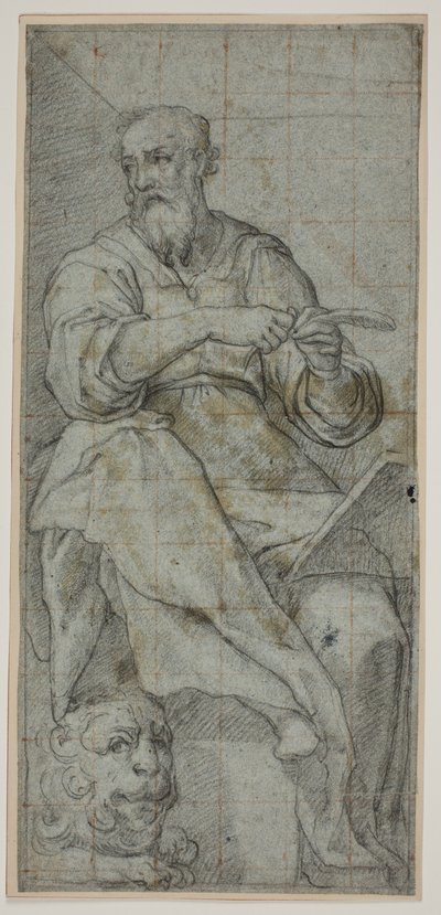 Markus evangelisten af Federico Zuccaro