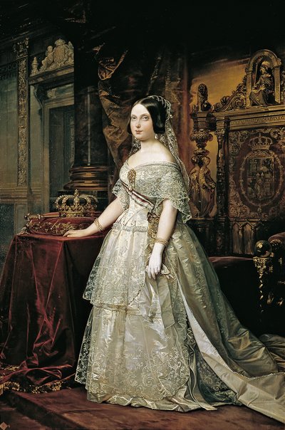 Isabella II af Spanien af Federico de Madrazo y Kuntz
