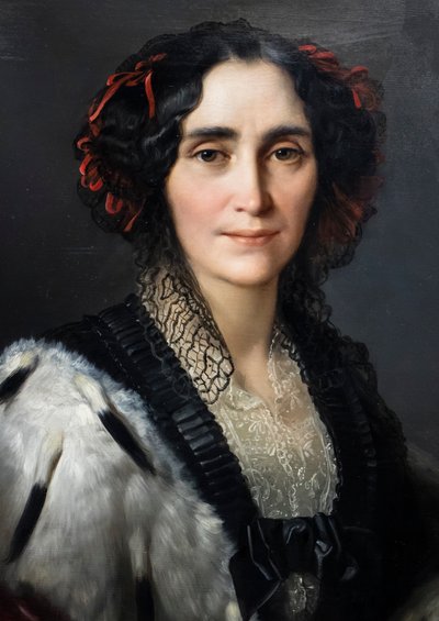 Portræt af en kvinde af Federico de Madrazo y Kuntz