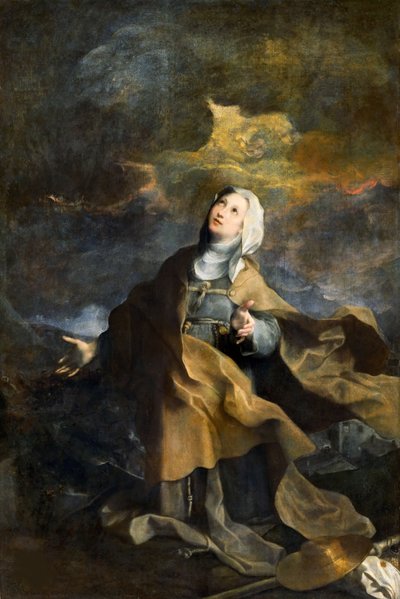 Salige Michelina af Pesaro, 1606. af Federigo Barocci