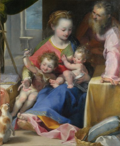 Kattens Madonna Kattens Madonna, ca. 1575 af Federigo Barocci