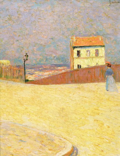 Sommerhus ved Montmartre af Federigo Zandomeneghi