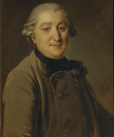 Portræt af greve Ivan Grigoryevich Orlov 1738-1791, mellem 1762 og 1765 af Fedor Stepanovich Rokotov