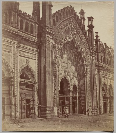 Jama Masjid Gate af Felice A. Beato