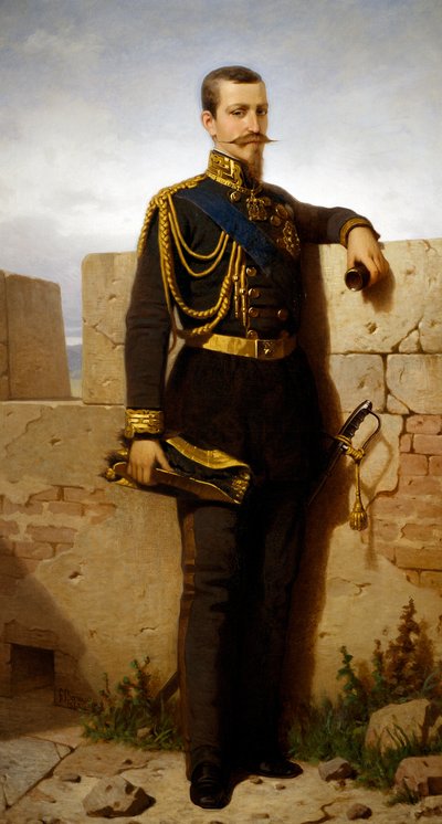 Portræt af Prins Ferdinand af Savoyen (Firenze af Felice Barucco