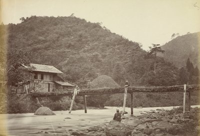 Broen ved Mayonashi af Felice Beato