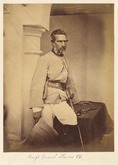 Brigadegeneral brusere, C.B. af Felice Beato