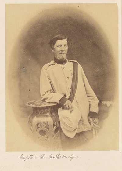 Kaptajn Den ærede Mostyn af Felice Beato