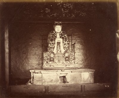 [Konfucius, Canton, Kina]. af Felice Beato
