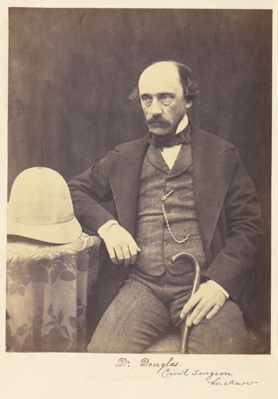 [Dr. Douglas, Civil Surgeon, Lucknow]. af Felice Beato