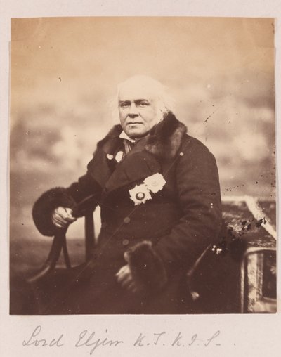 James Bruce ottende jarl af Elgin, 1860 af Felice Beato
