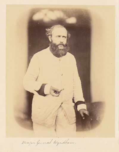 Generalmajor Wyndham af Felice Beato