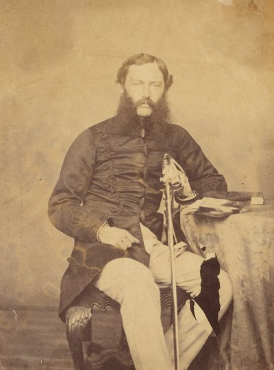 Major Desborough af Felice Beato