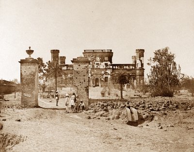 Mess House i det 32. regiment af Felice Beato