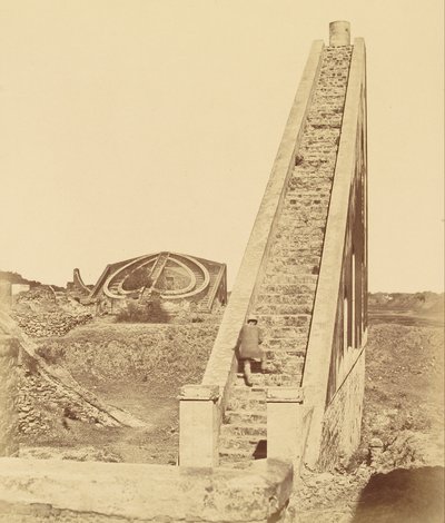 Det gamle observatorium i nærheden af Delhi af Felice Beato