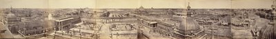 Panorama over Lucknow, taget fra den store Imambara af Felice Beato