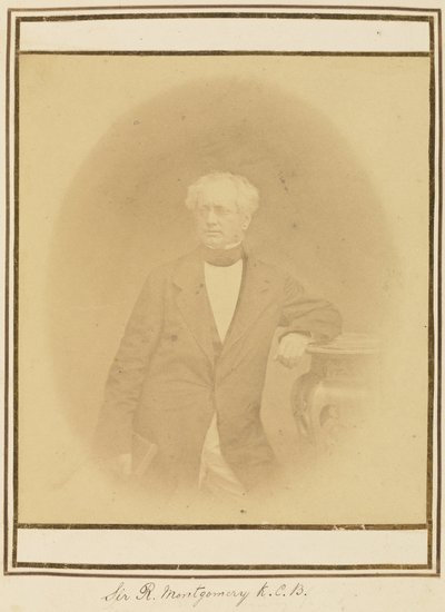 Sir R. Montgomery, K.C.B. af Felice Beato