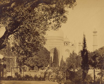 Taj Mahal af Felice Beato