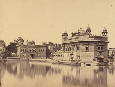 Det gyldne tempel i Amritsar af Felice Beato