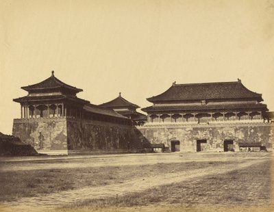 Det store kejserlige vinterpalads, Pekin, 29. oktober 1860 af Felice Beato