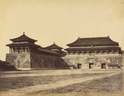 Det store kejserlige vinterpalads, Pekin, 29. oktober 1860 af Felice Beato