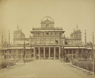 Kongens Palads i Kaiserbagh af Felice Beato