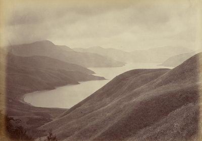 Hakone-søen af Felice Beato