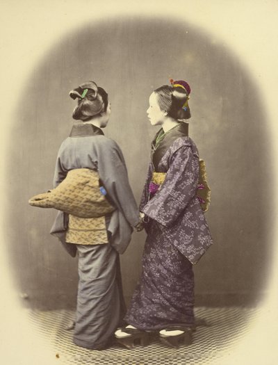 To japanske kvinder af Felice Beato