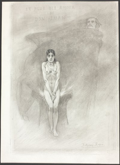 Don Juans største kærlighed af Félicien Rops