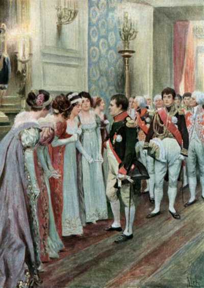 En reception på Tuilerierne af Felicien baron de Myrbach-Rheinfeld