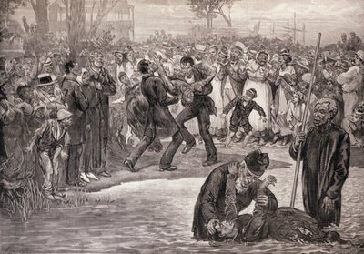 Negro Baptism in the United States, fra 