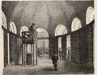 Paris - Petite Roquette fængsel (fængsel for kvinder og unge) - af Felix (after) Thorigny
