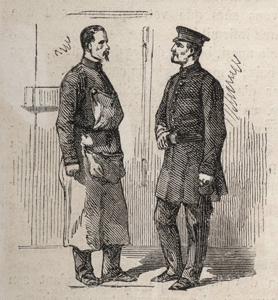 Paris - Petite Roquette fængsel (fængsel for kvinder og unge) - af Felix (after) Thorigny