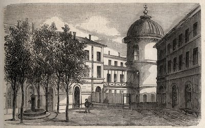 Paris - Petite Roquette fængsel (fængsel for kvinder og unge) - af Felix (after) Thorigny